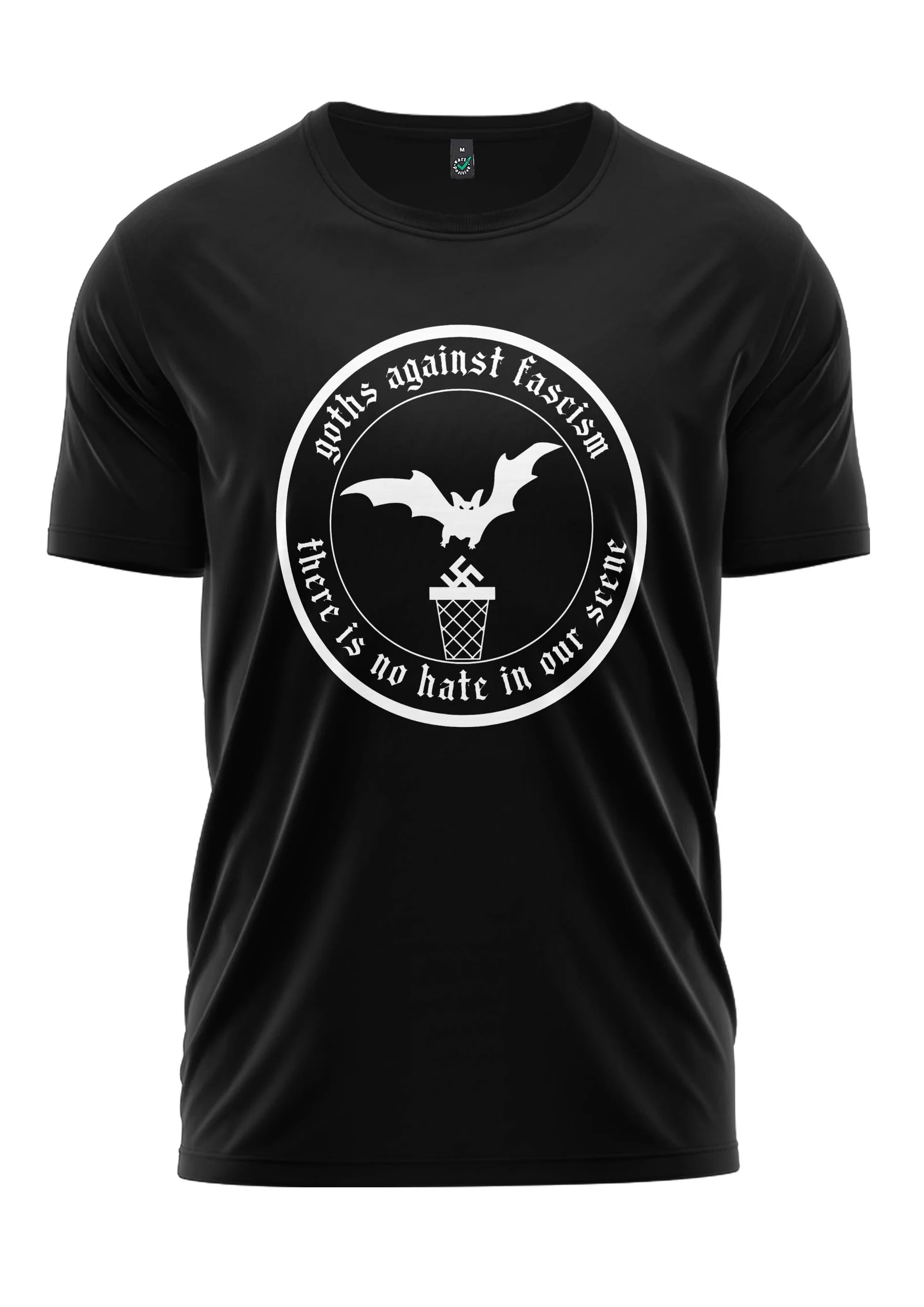 Easure Shirt Goth Against Fascism