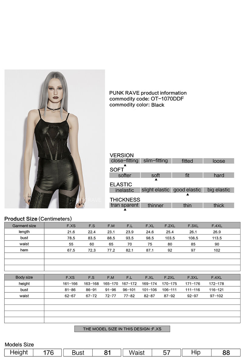 Punk Rave Top Velmora
