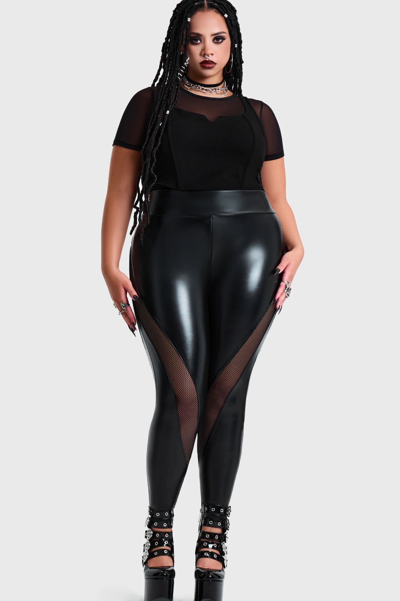 Killstar Kihilist Leggings Cyber