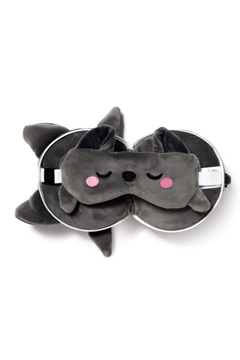 Puckator Reisekissen & Schlafmaske Dexter The Bat