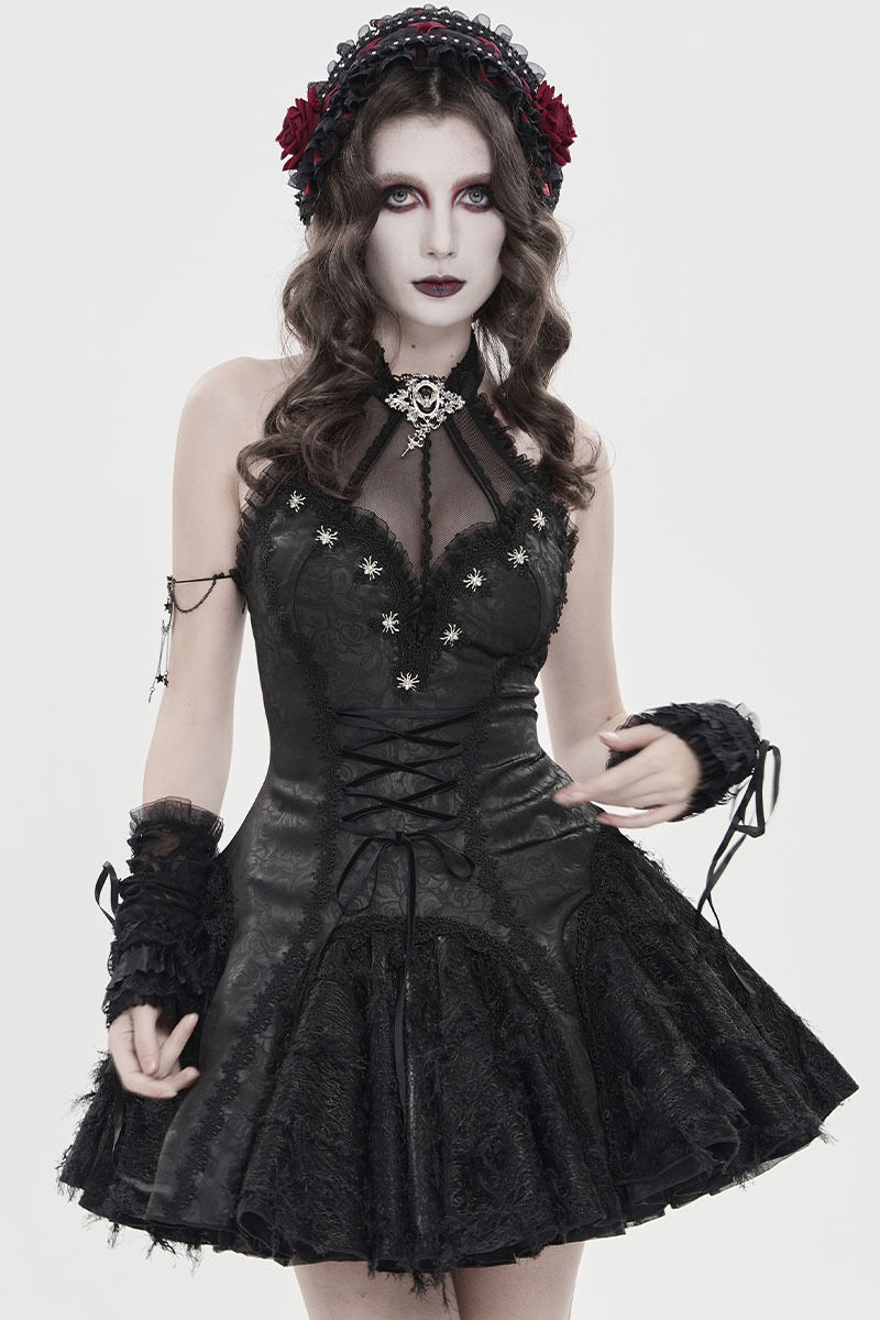 Devil Fashion Kleid Noirvessa