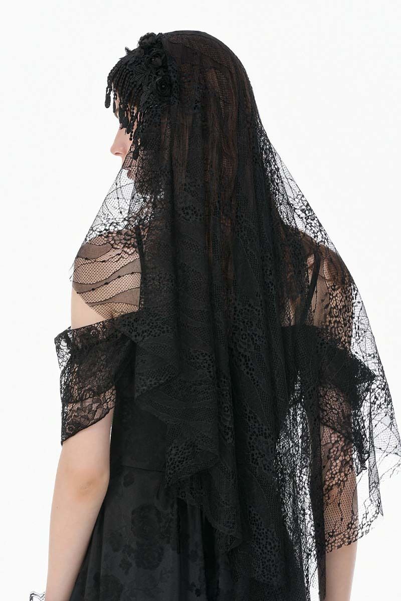 Dark In Love Schleier Widow's Whisper
