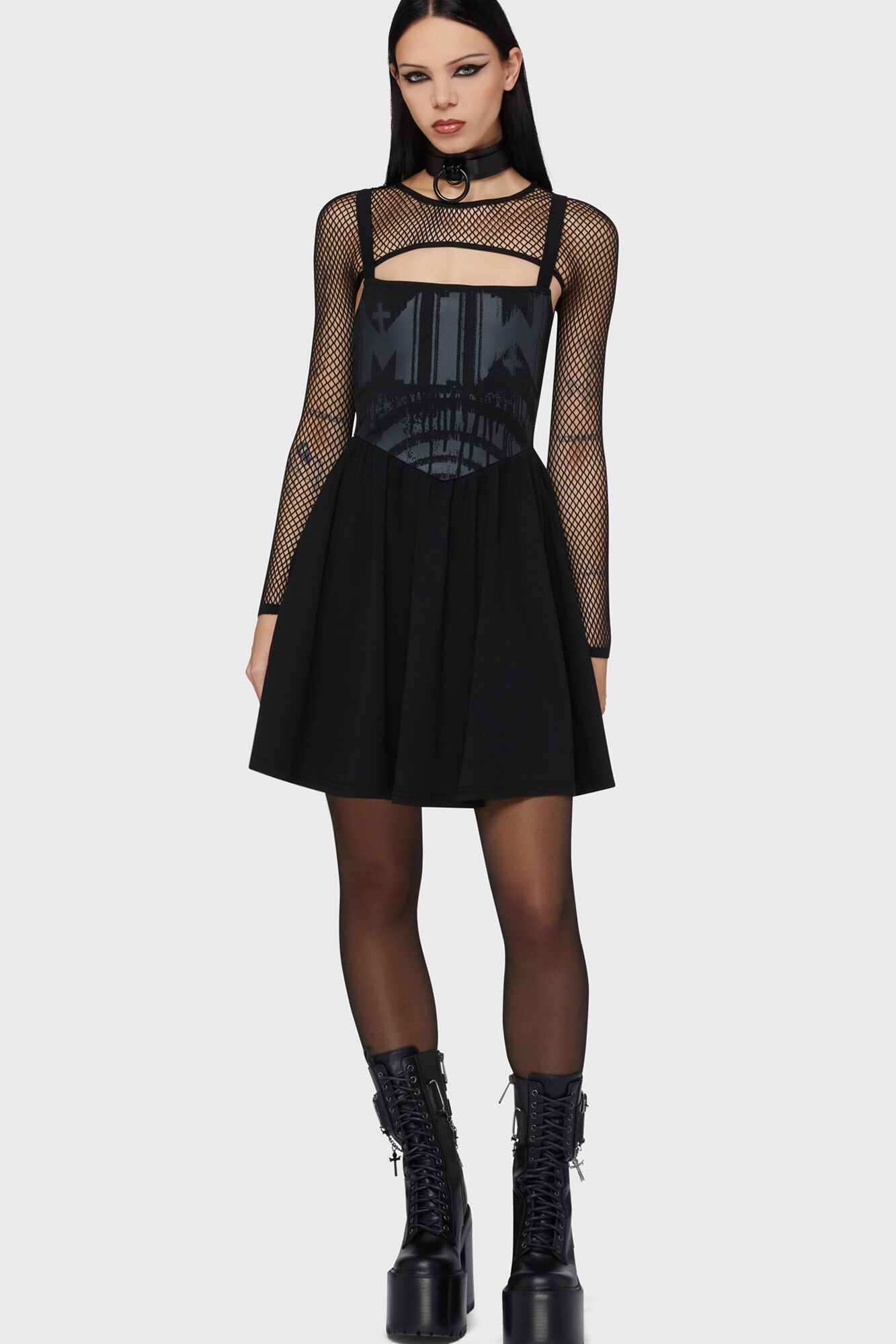Killstar Kleid Voices Spiral
