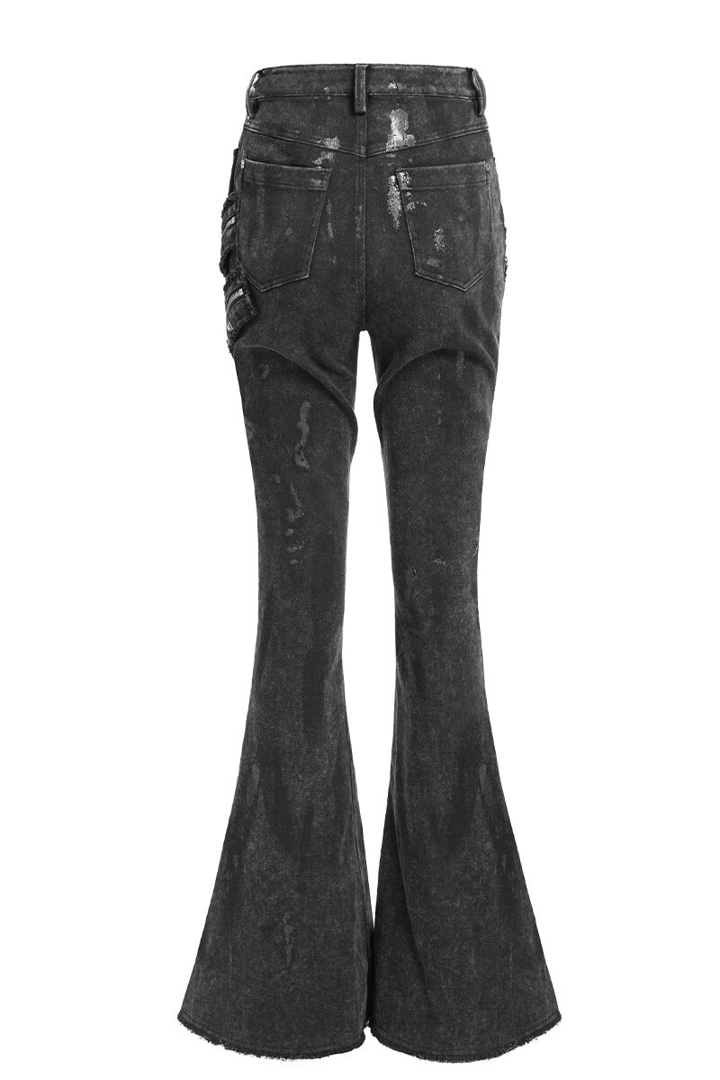 Devil Fashion Schlaghose Ashes & Echoes