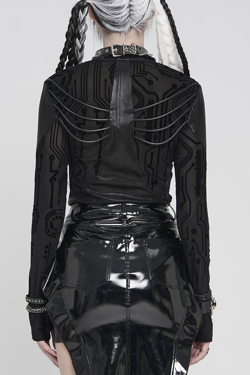 Devil Fashion Longsleeve Cyber Circuit