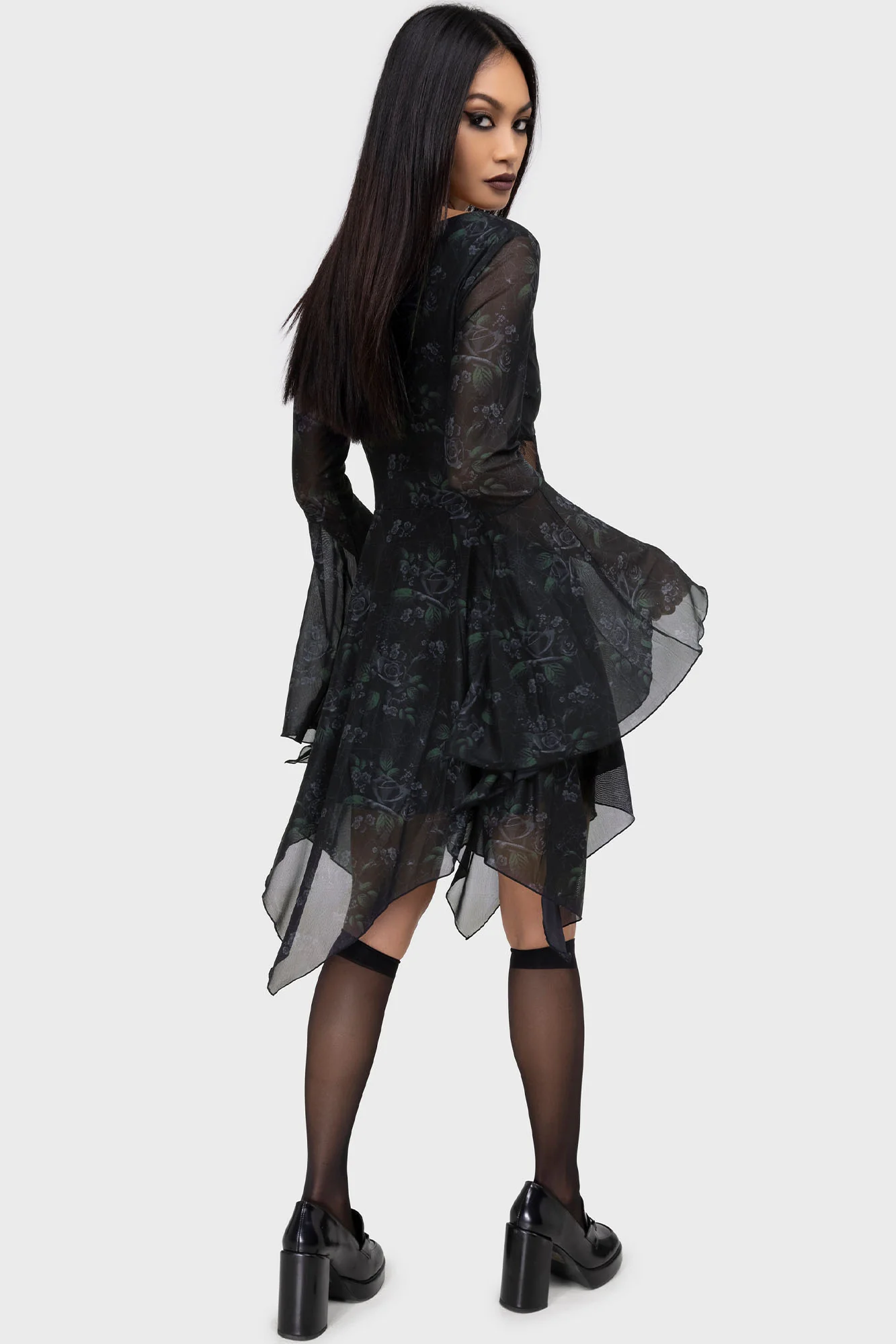 Killstar Kleid Nocturnal Grove XXL