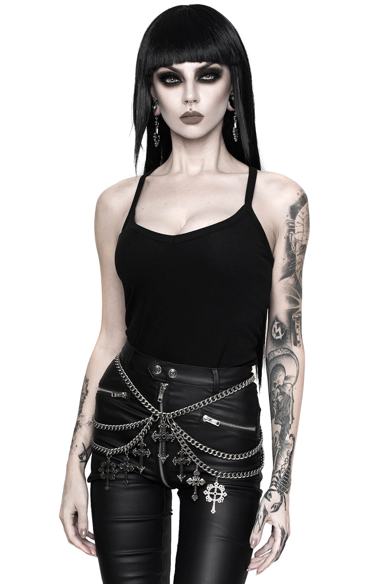 Killstar Gürtel Crucifix Chain