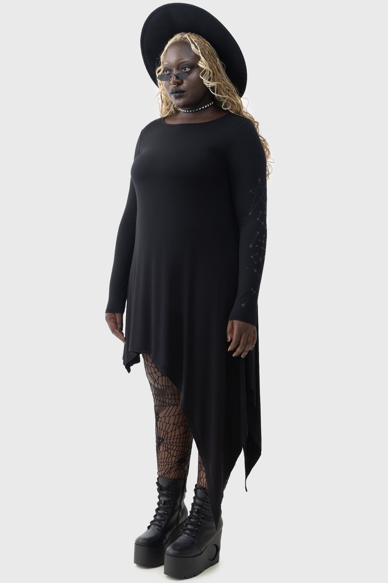 Killstar Kihilist Kleid Crescent Doom