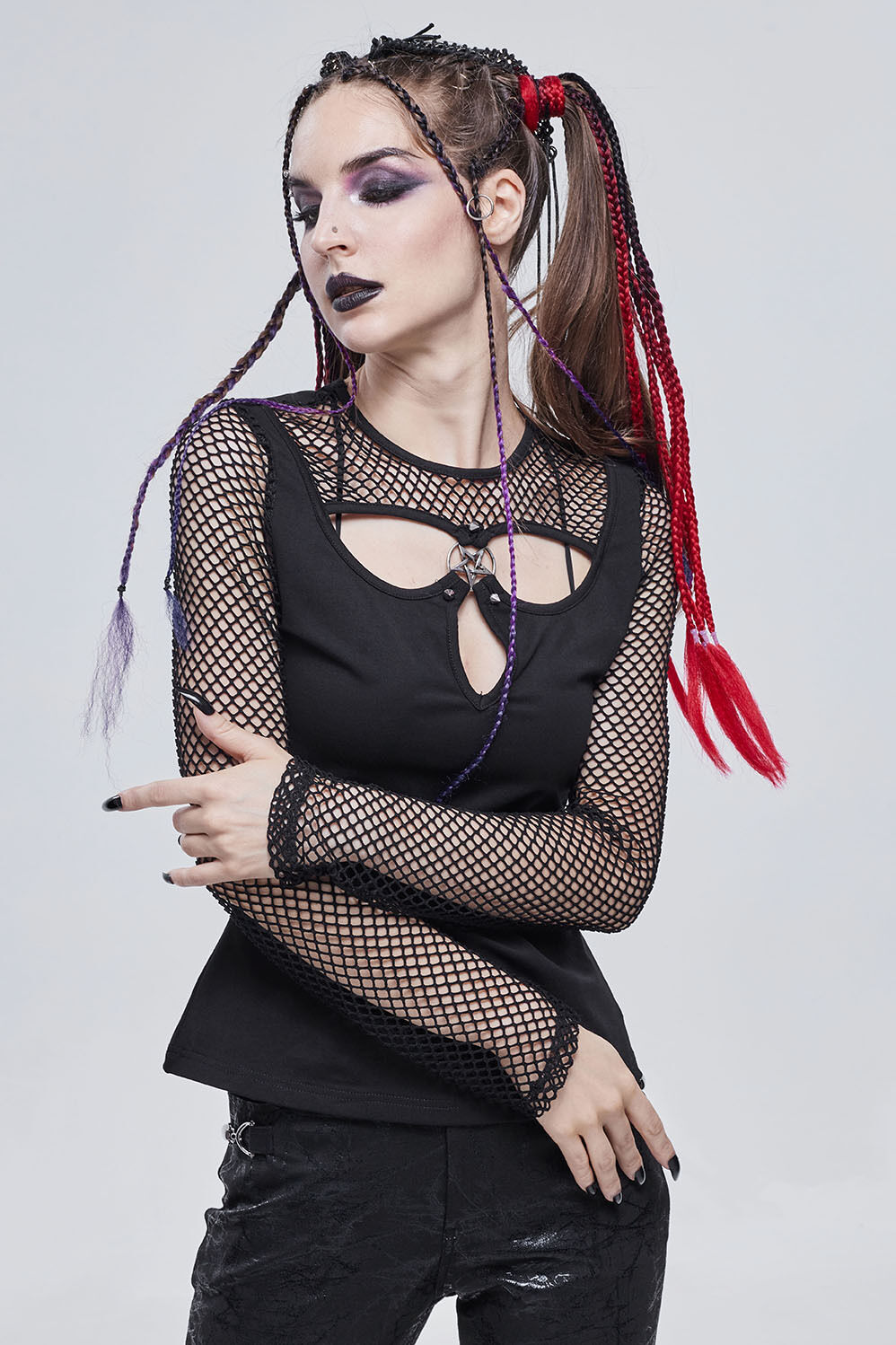 Devil Fashion Longsleeve Deep V