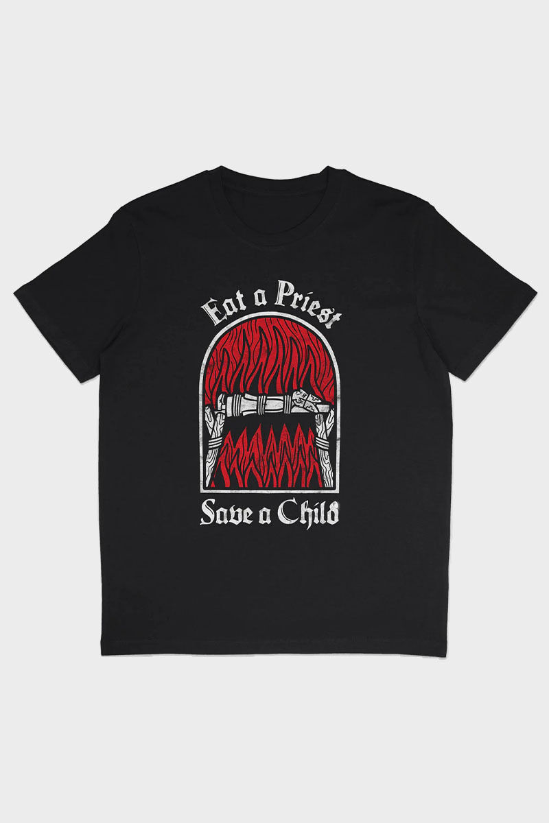 Send Me To Hell Shirt Eat A Priest