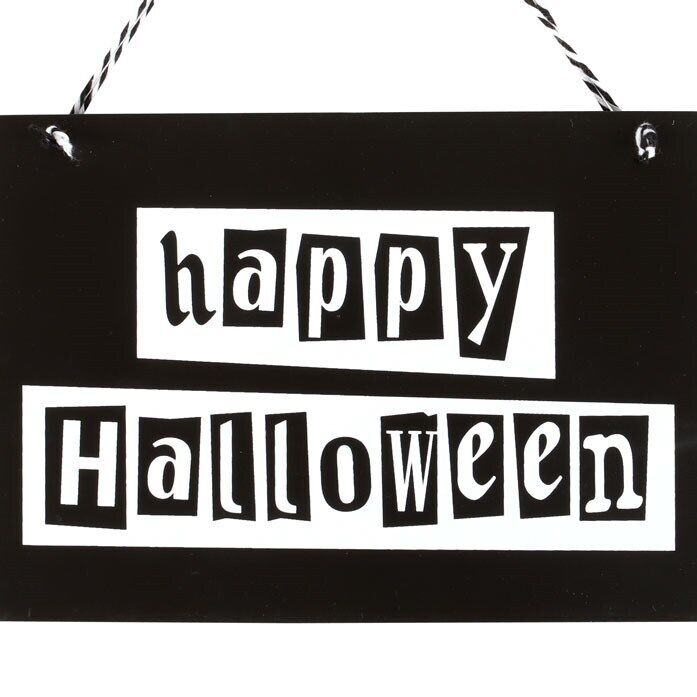 Spirit Of Equinox Schild Happy Halloween
