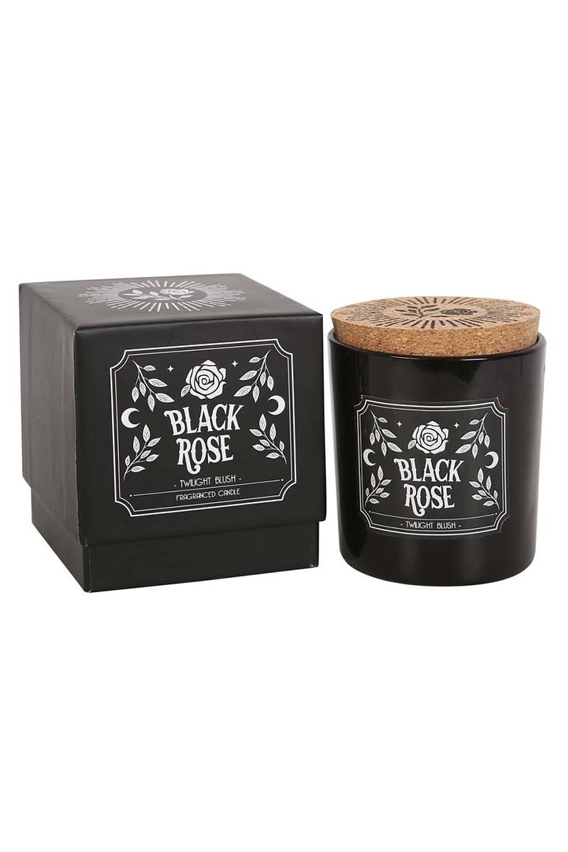 Elements Kerze Black Rose