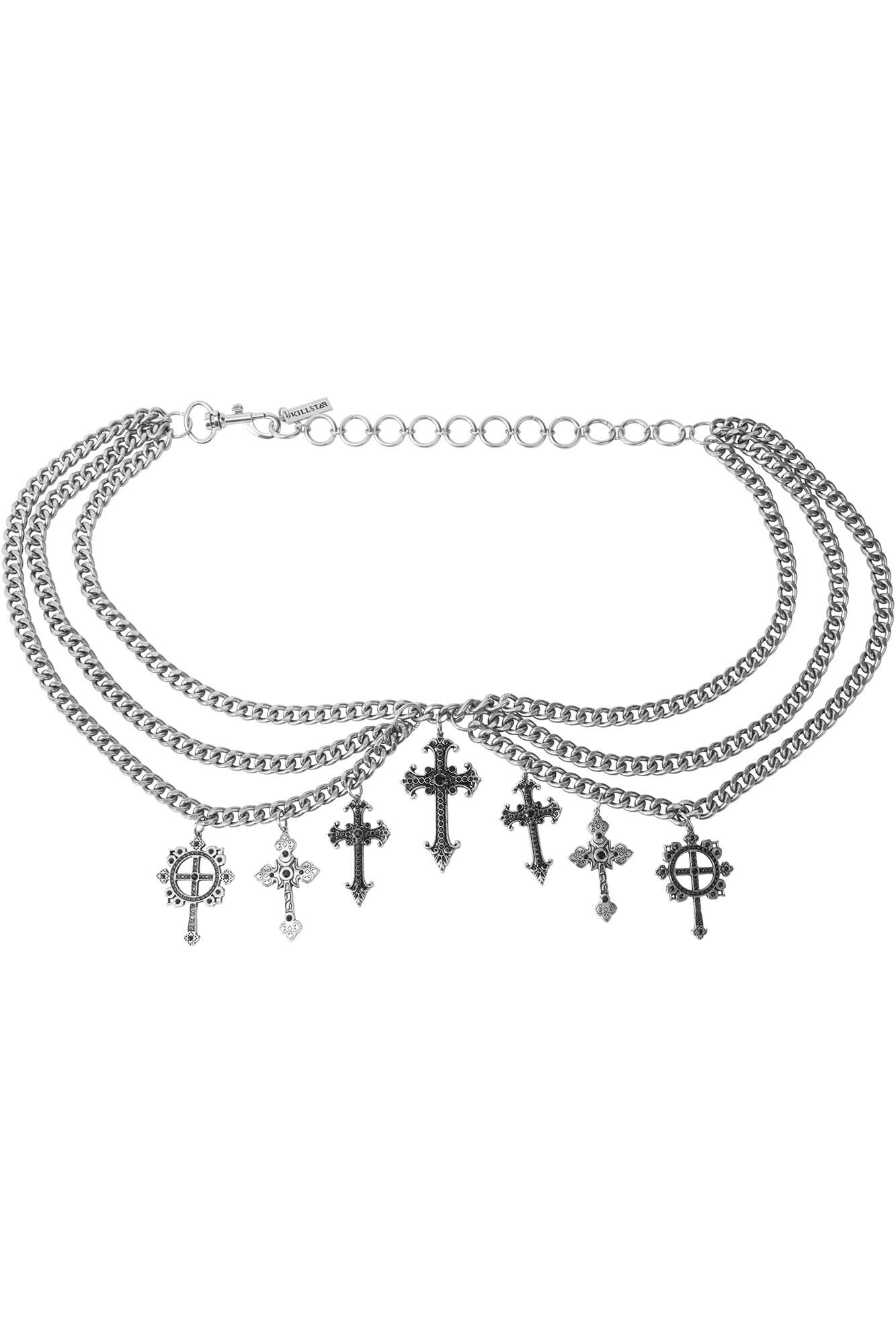Killstar Gürtel Crucifix Chain