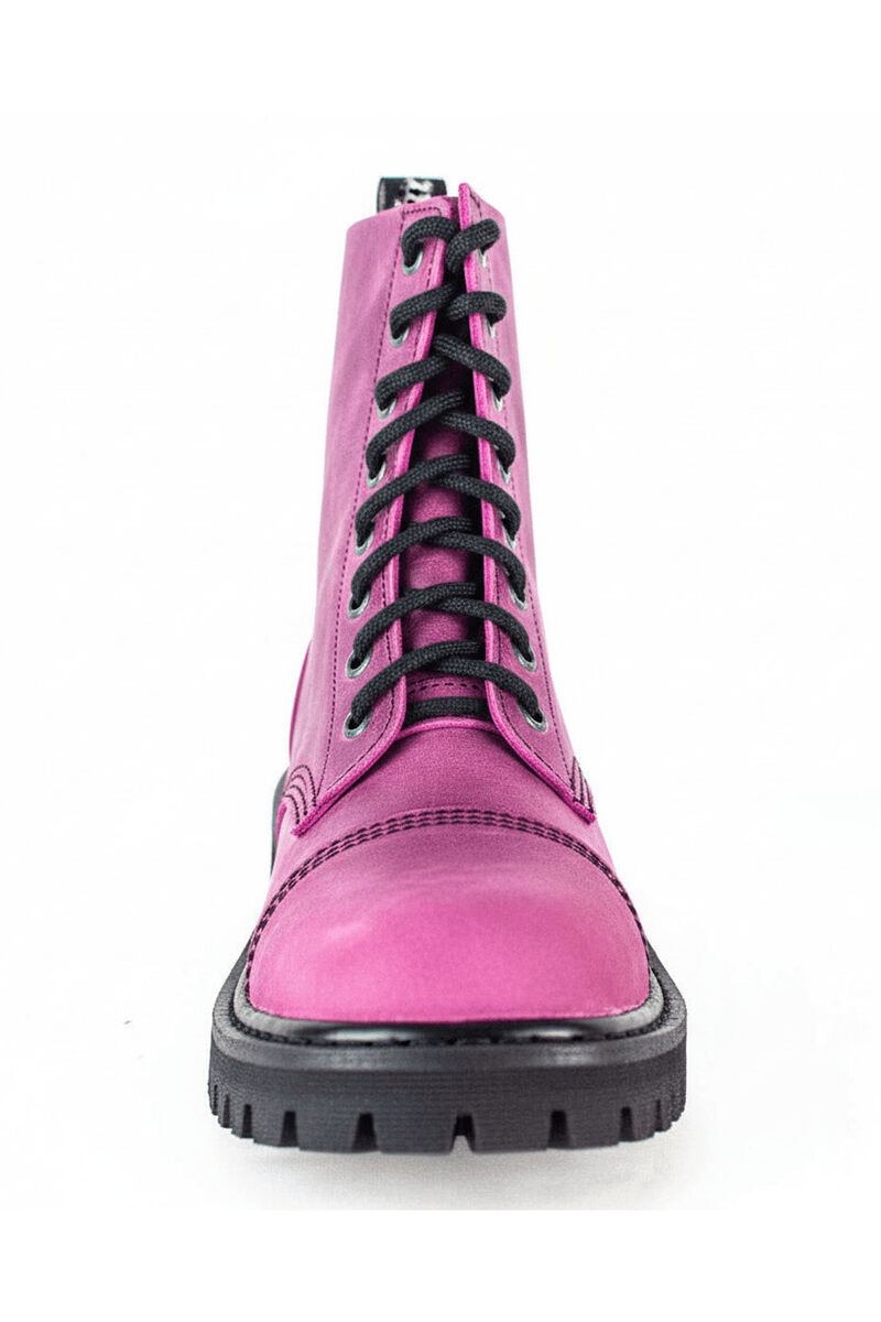 Angry Itch 8 Loch Stiefel Vintage Pink