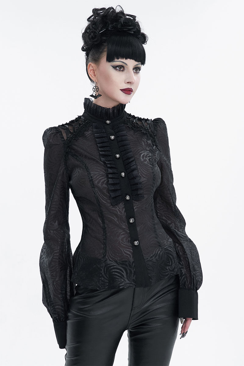 Devil Fashion Bluse Genevieve