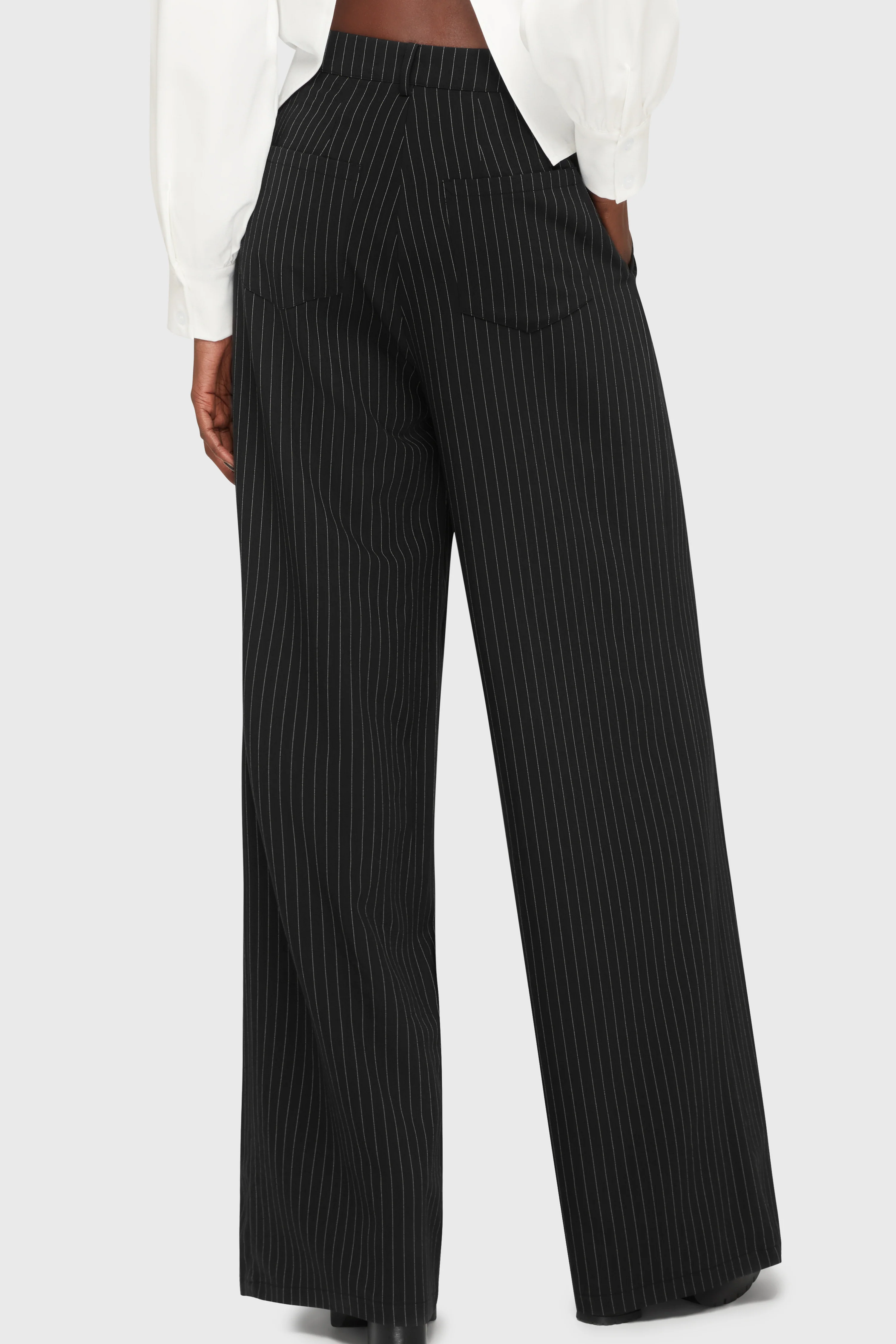Killstar Kihilist Hose Oblivienne Pinstripe