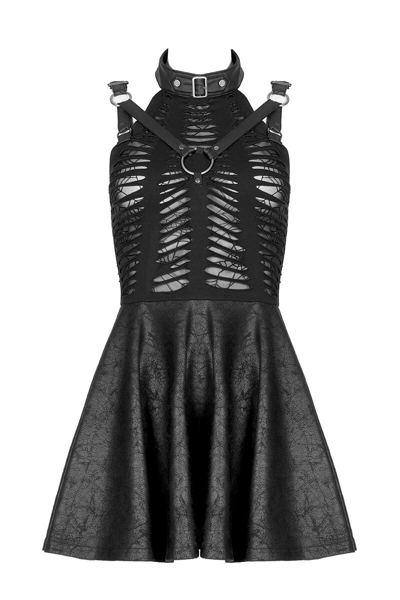 Punk Rave Kleid Spiderella