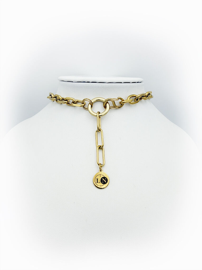 LuneNoir Halskette Siar Gold