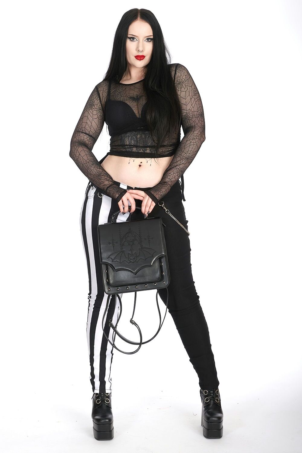 Banned Rucksack Gothic Bat