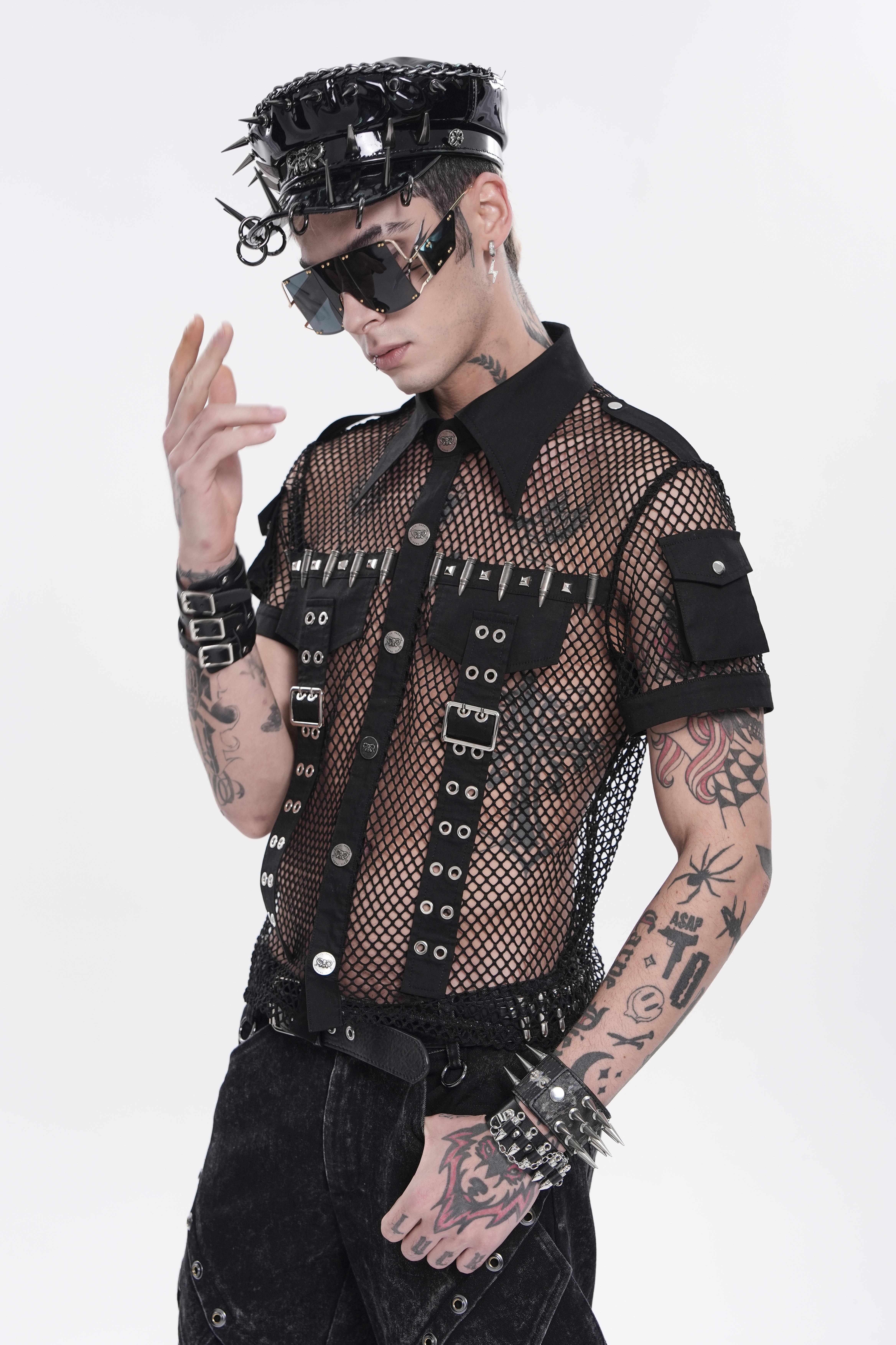 Devil Fashion Hemd Dead Voltage