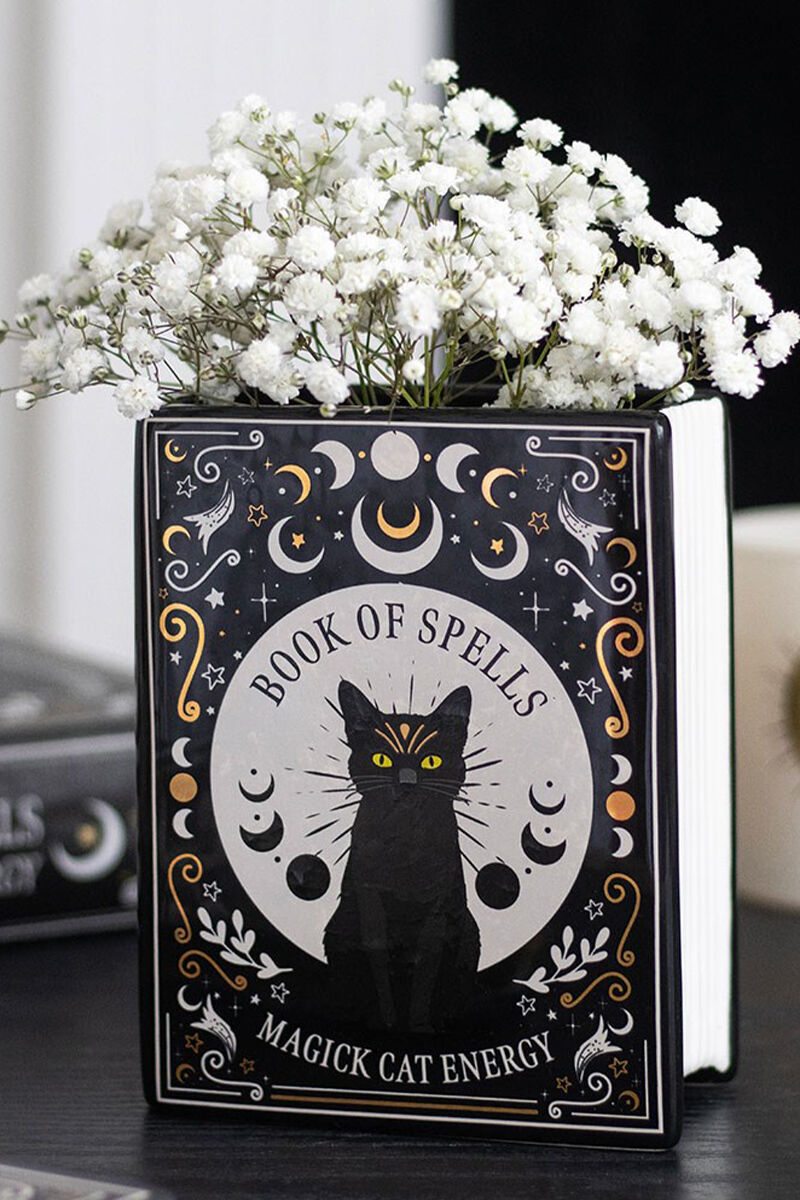Spirit of Equinox Vase Cat Magick Book