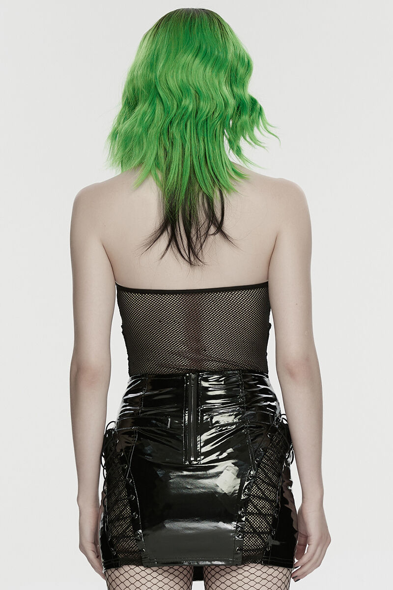 Punk Rave Top Toxic Bloom