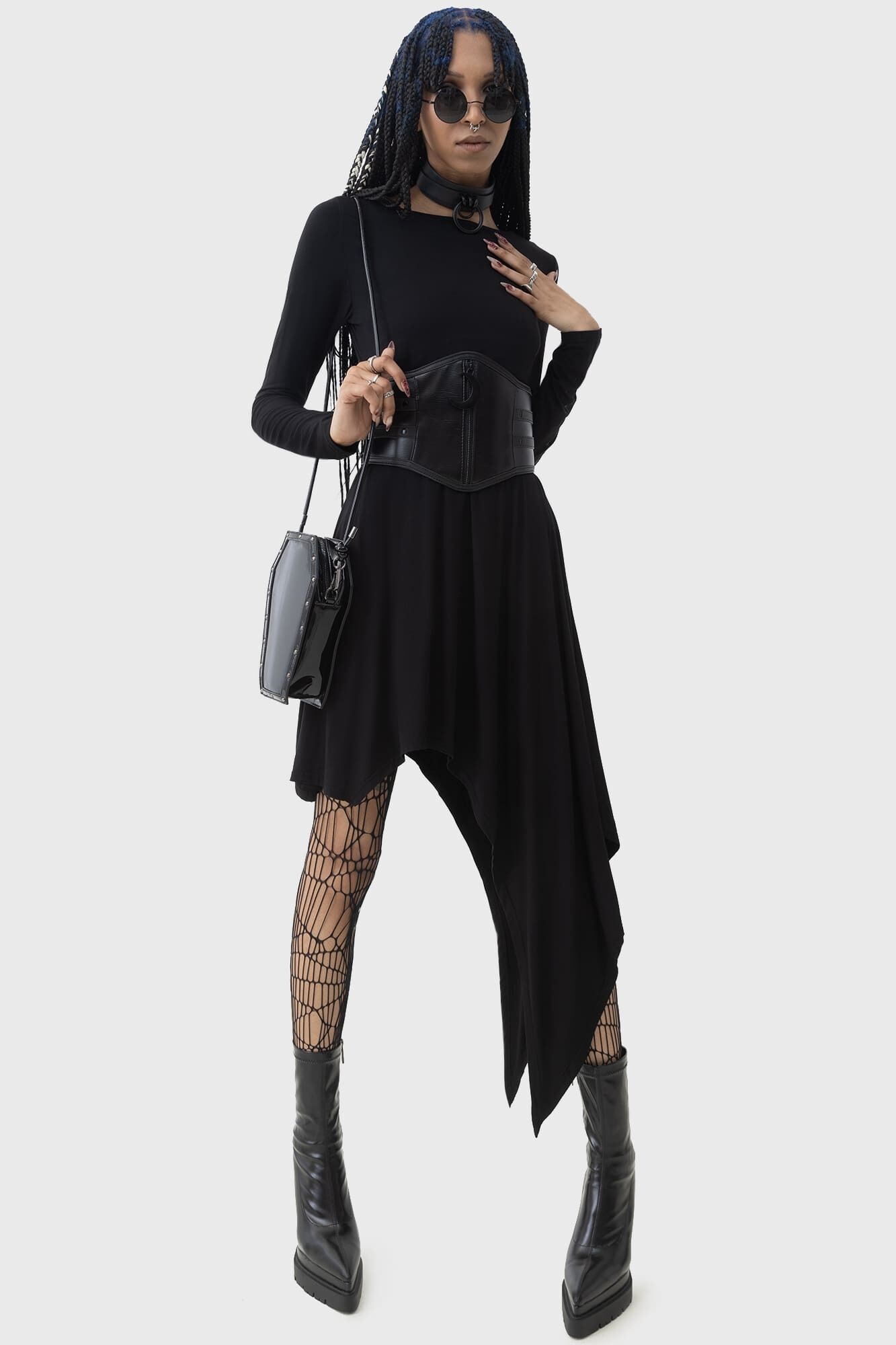 Killstar Kihilist Kleid Crescent Doom