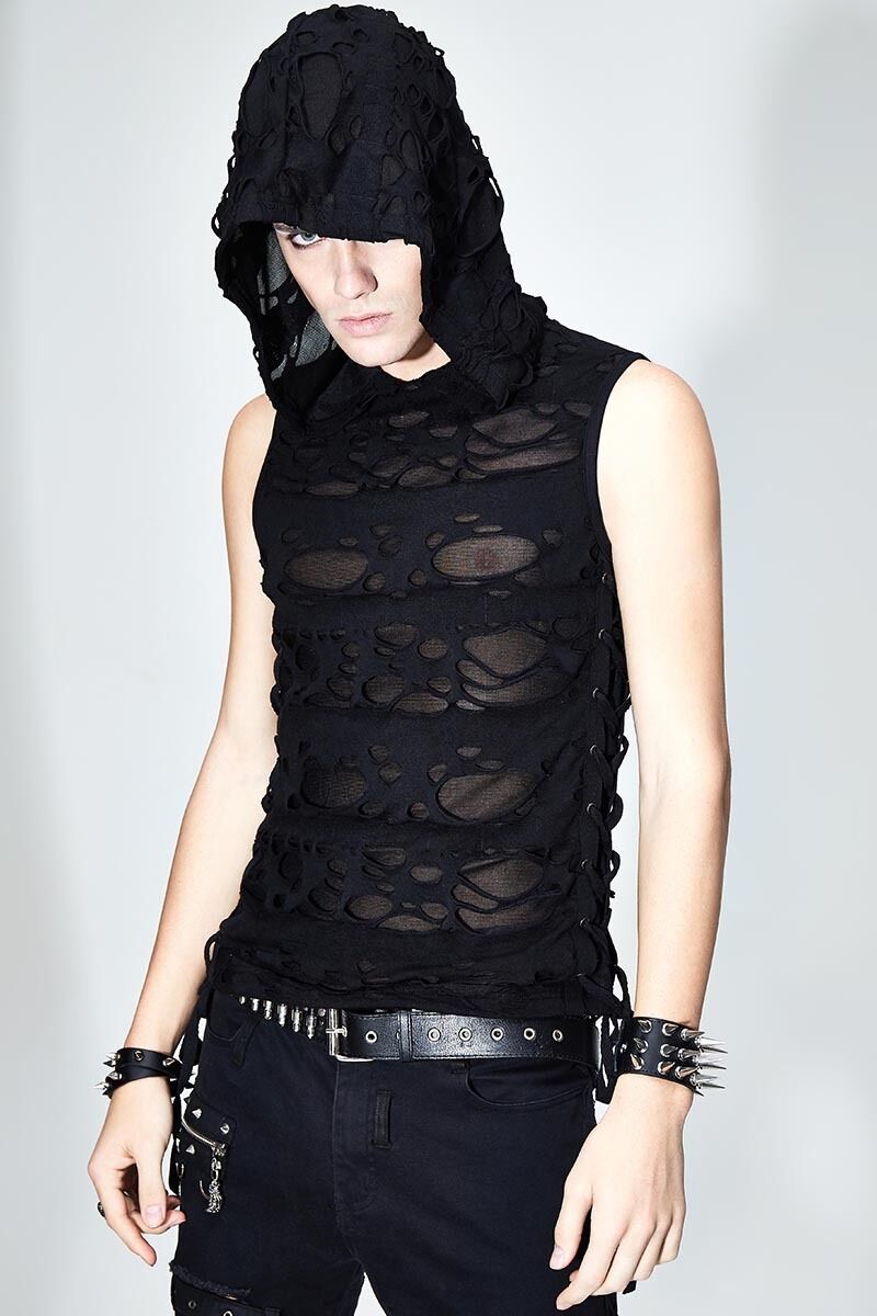 Devil Fashion Top Dark Holes