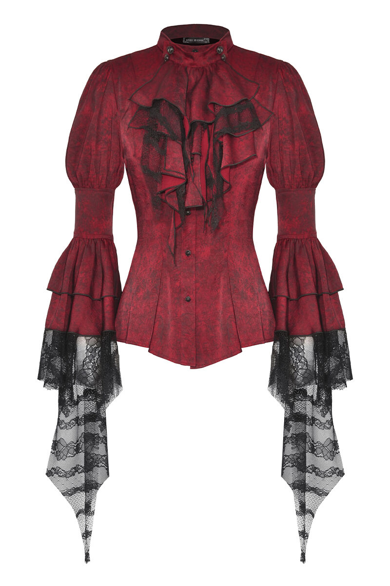 Dark In Love Bluse Turaya