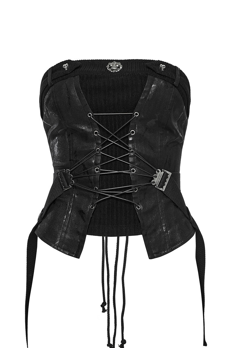 Punk Rave Top Dark Pulse