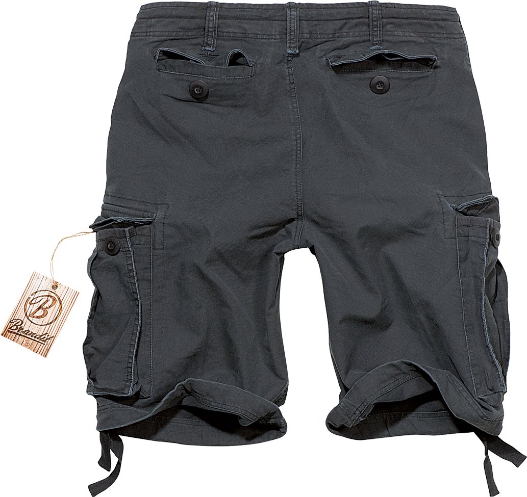 Brandit Shorts Vintage Schwarz