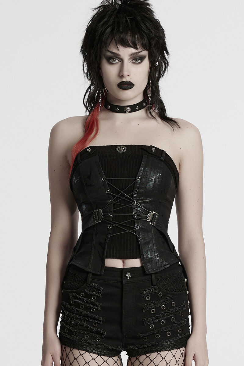 Punk Rave Top Dark Pulse