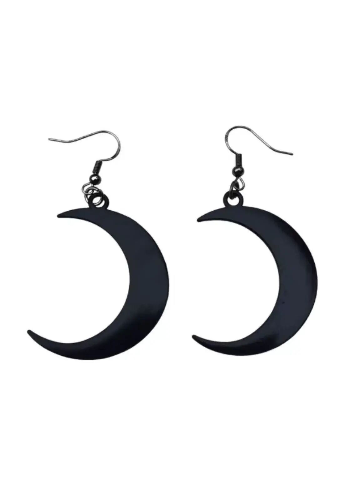 Easure Ohrringe Moon Black