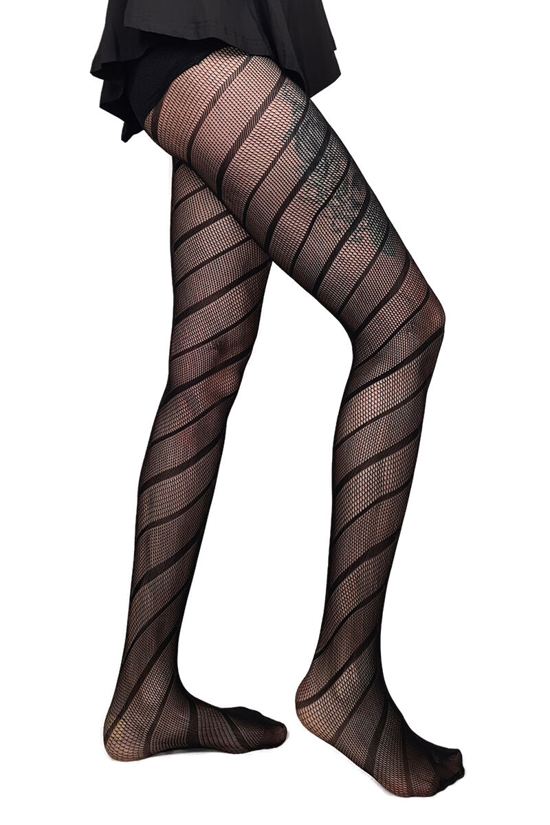 Strumpfhose Wide Stripes