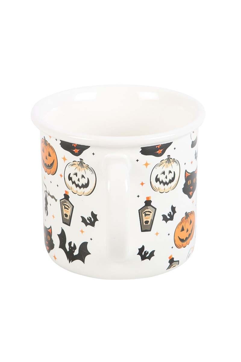 Spirit of Equinox Tasse Spooky Cat & Pumpkin