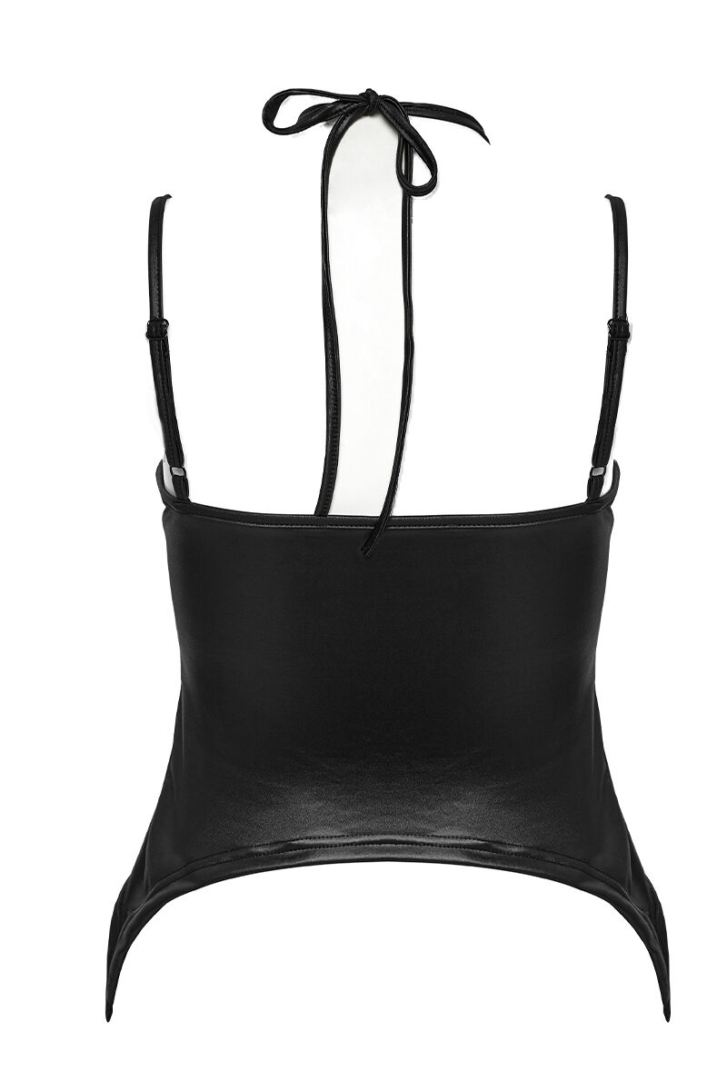 Punk Rave Top Abyssal Mesh