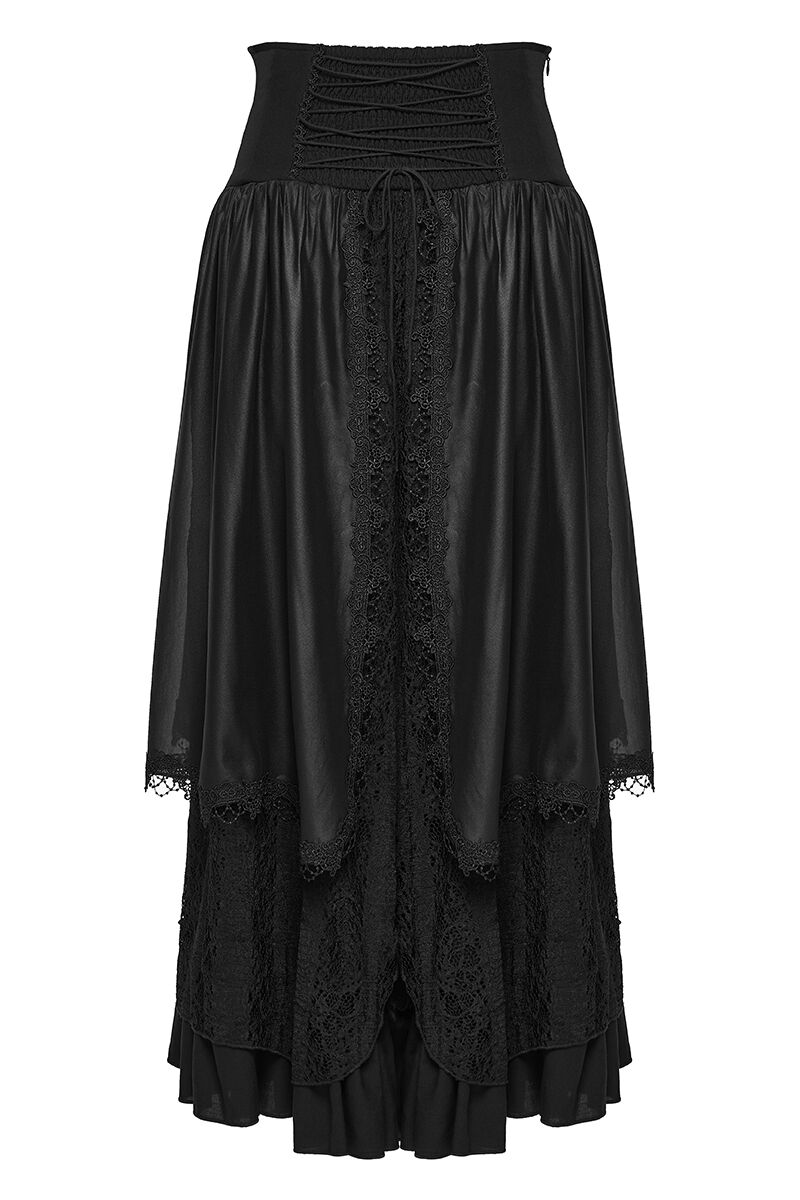 Punk Rave Rock Mourning Lace