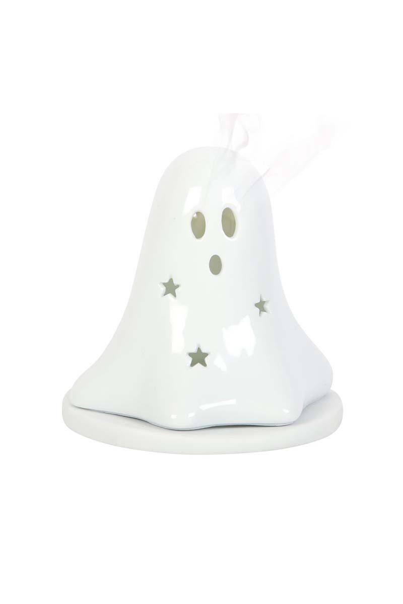 Spirit of Equinox Teelicht- & Räucherkegelhalter Ghost