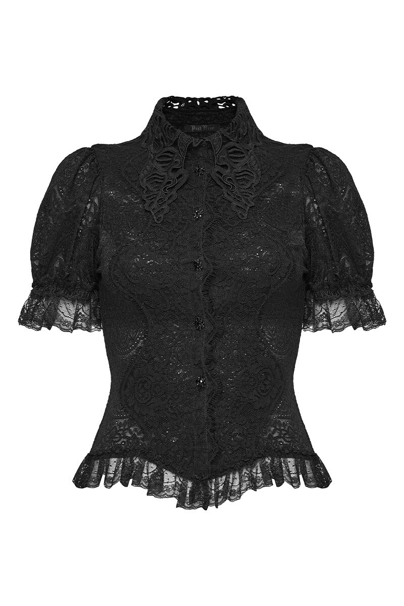 Punk Rave Bluse Lenora Lace