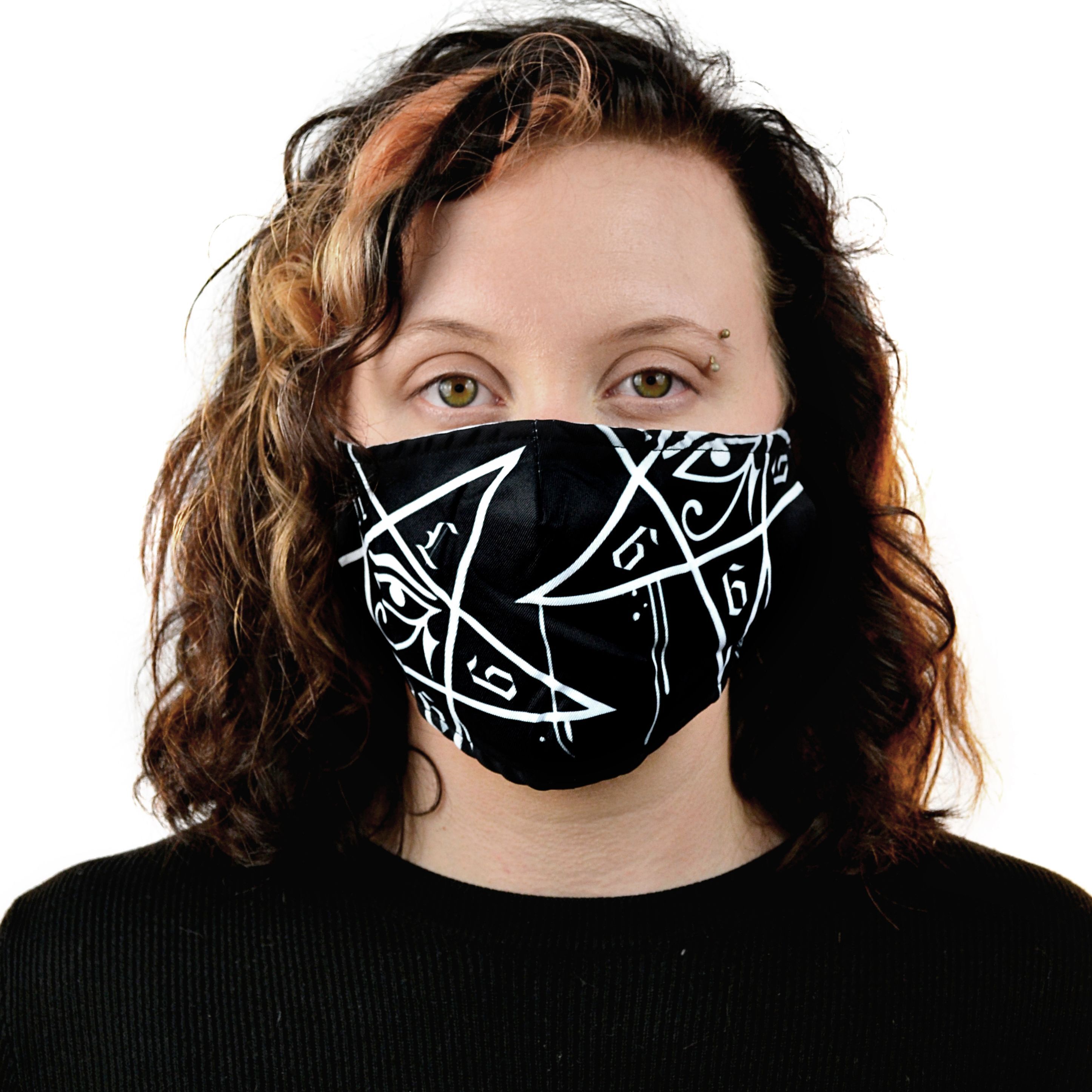 Heartless Maske Dripping Pentagram