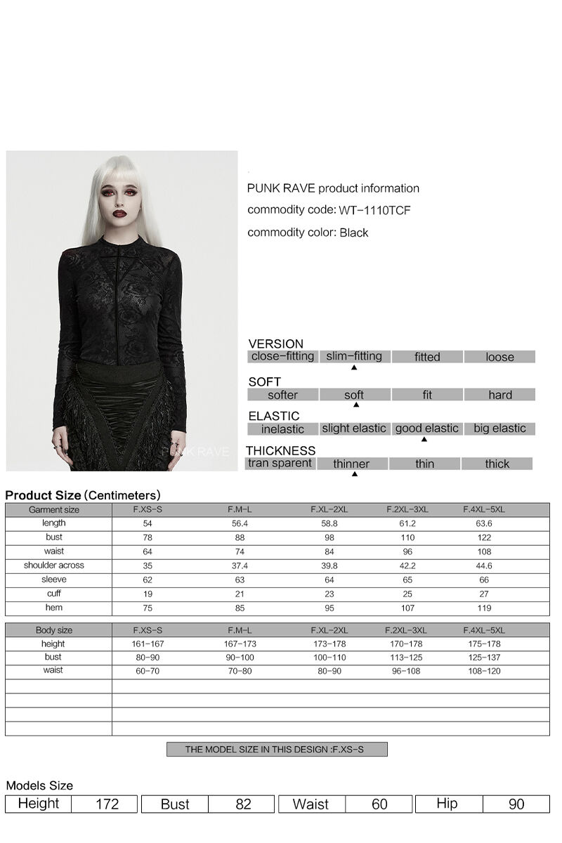 Punk Rave Longsleeve Rosarium