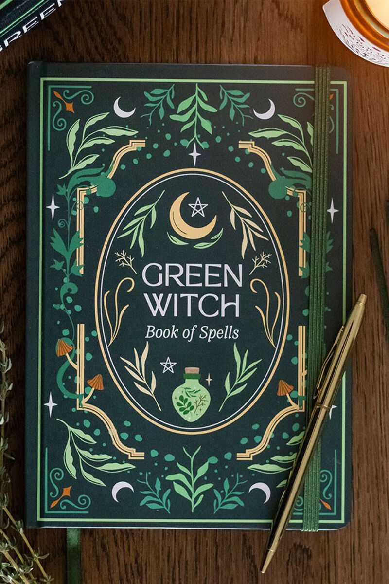 Spirit of Equinox Notizbuch Green Witch