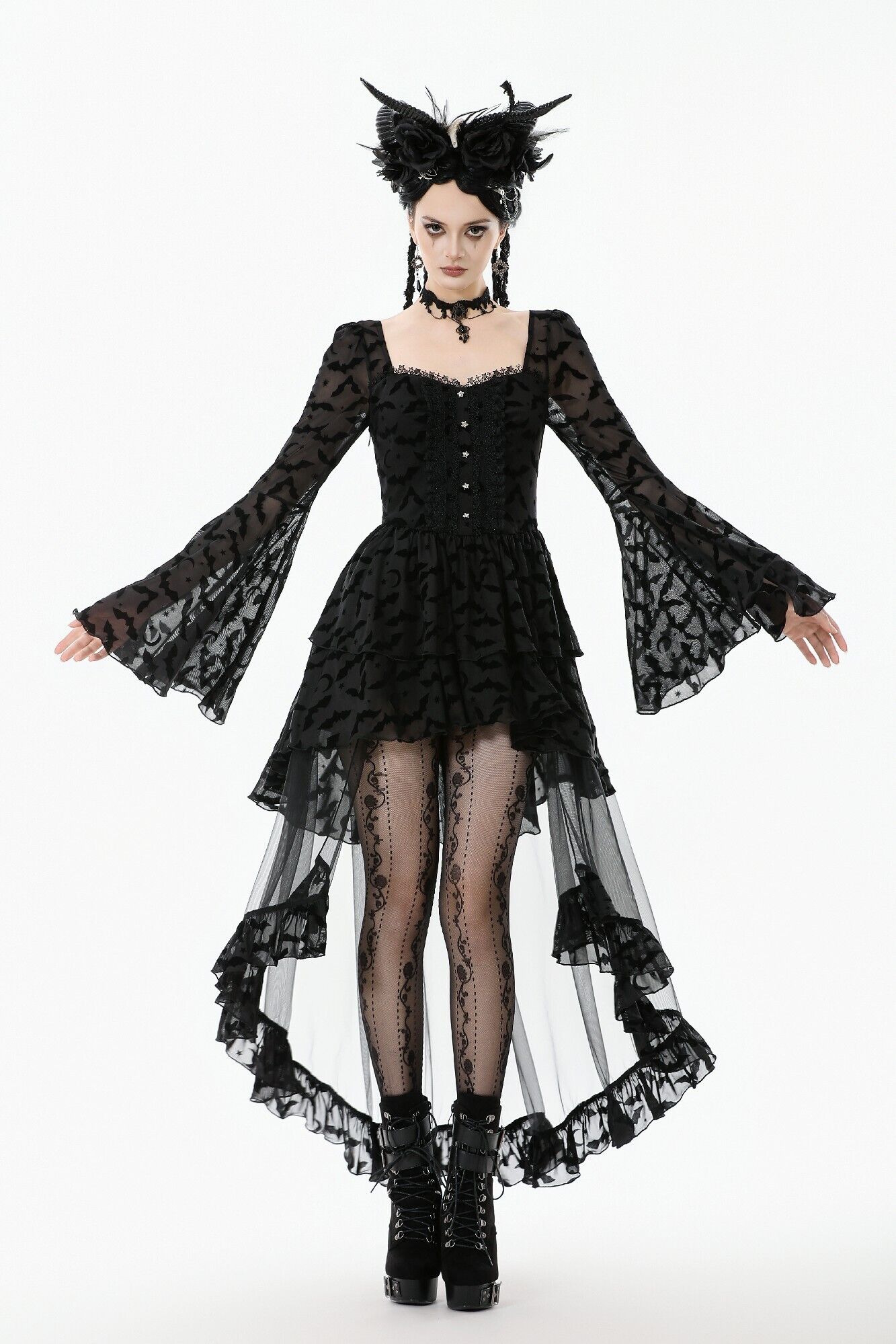Dark In Love Kleid Sanctum of Wings