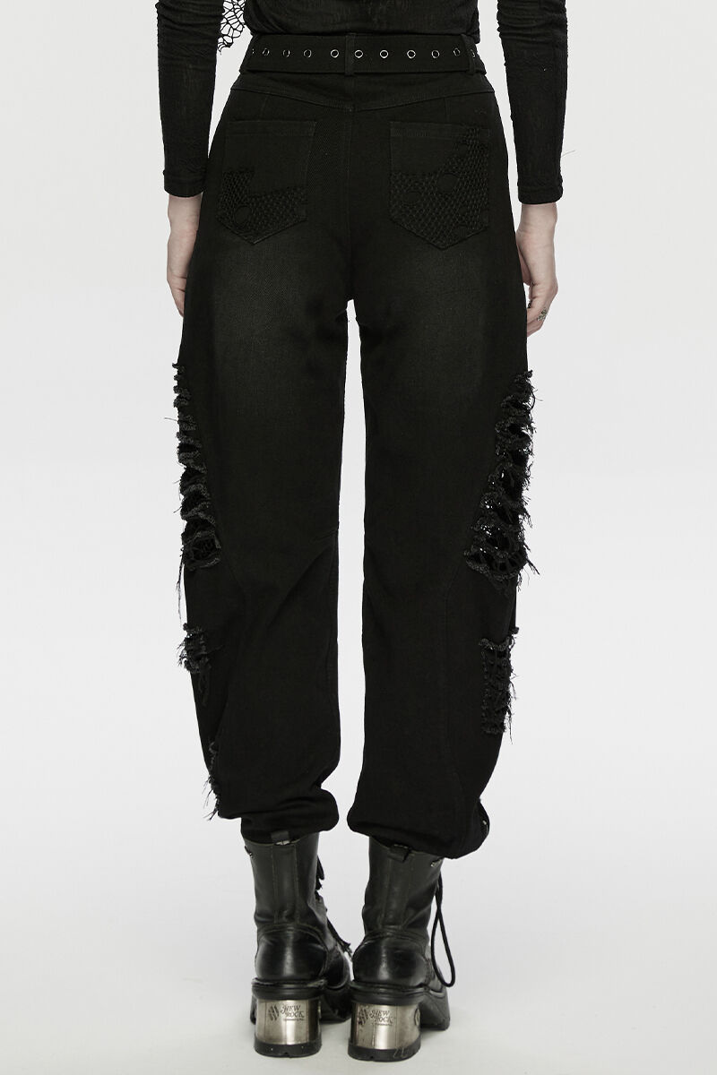 Punk Rave Jeans Grave Riot