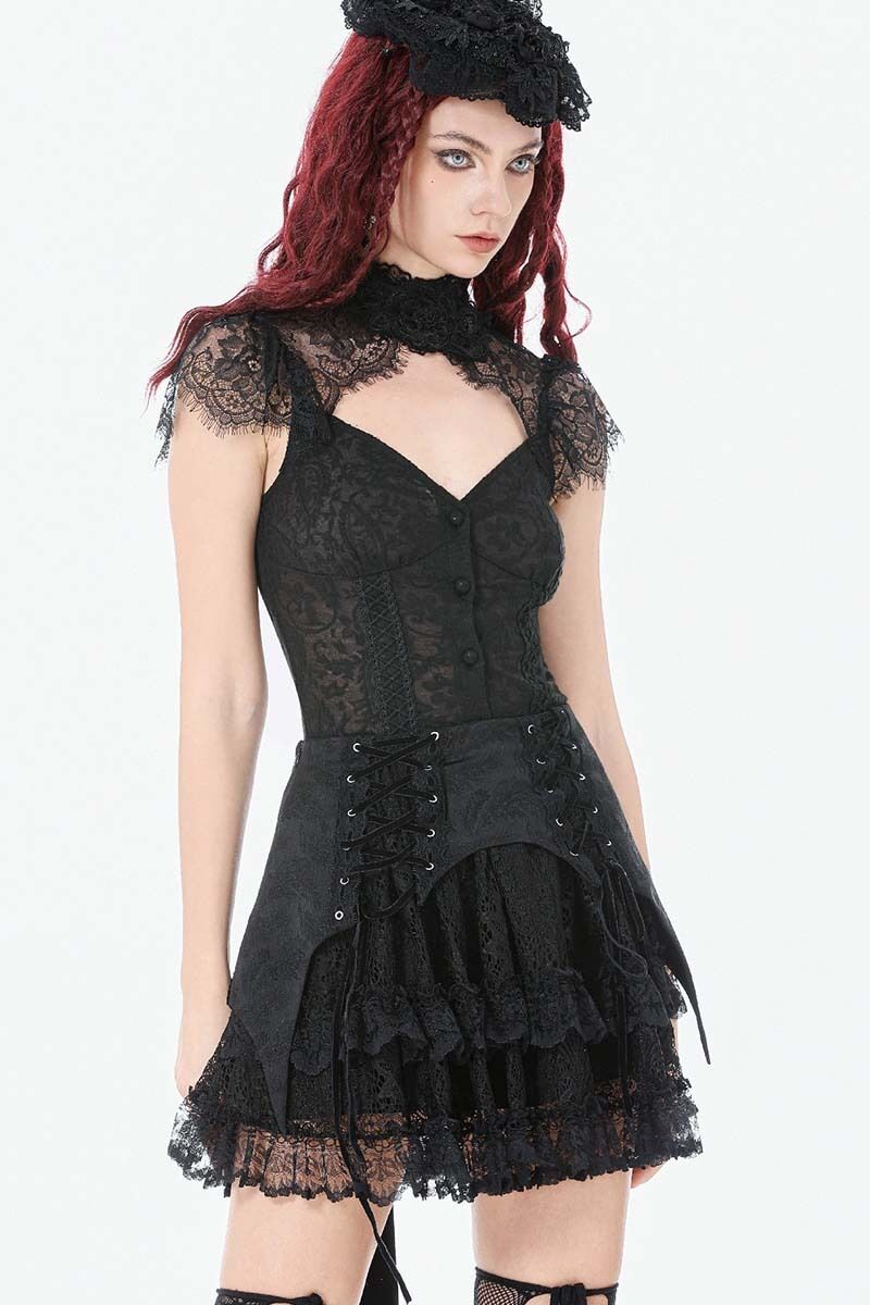 Dark In Love Rock Veilthorn Lace