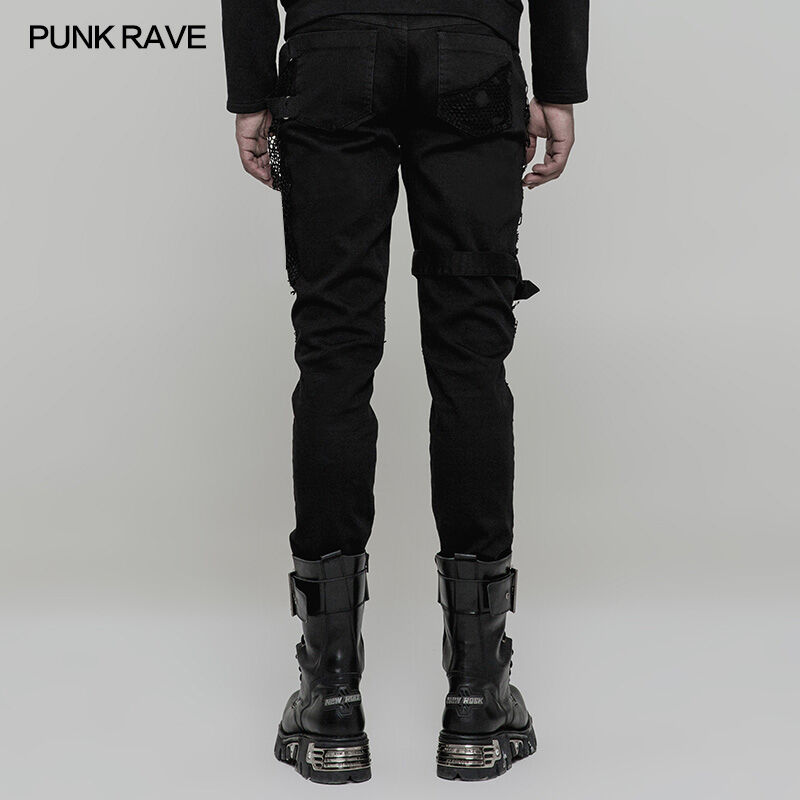 Punk Rave Jeans Ghoul