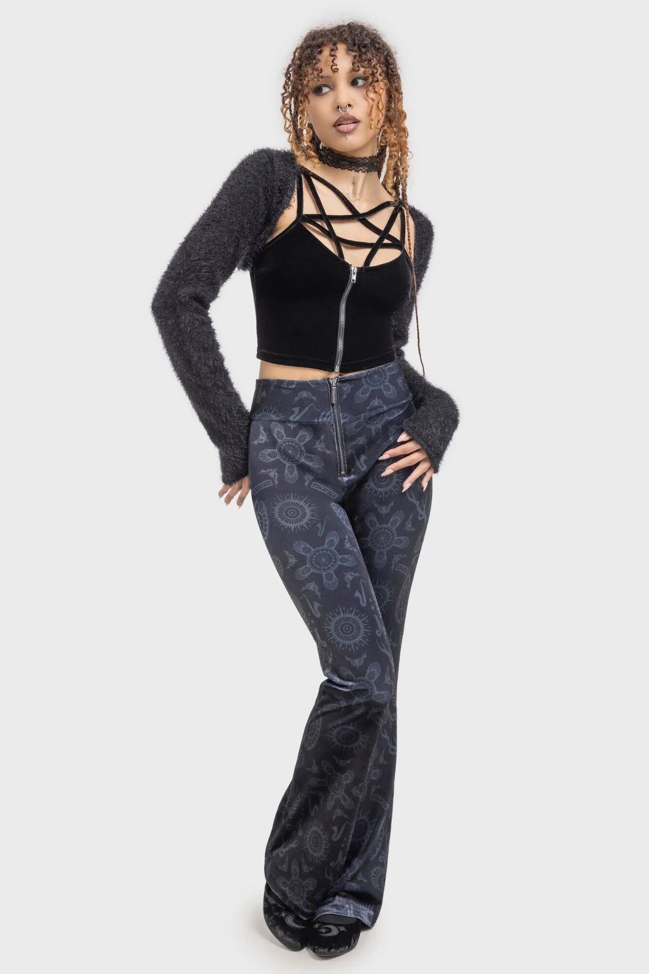 Killstar Hose Half Vamp