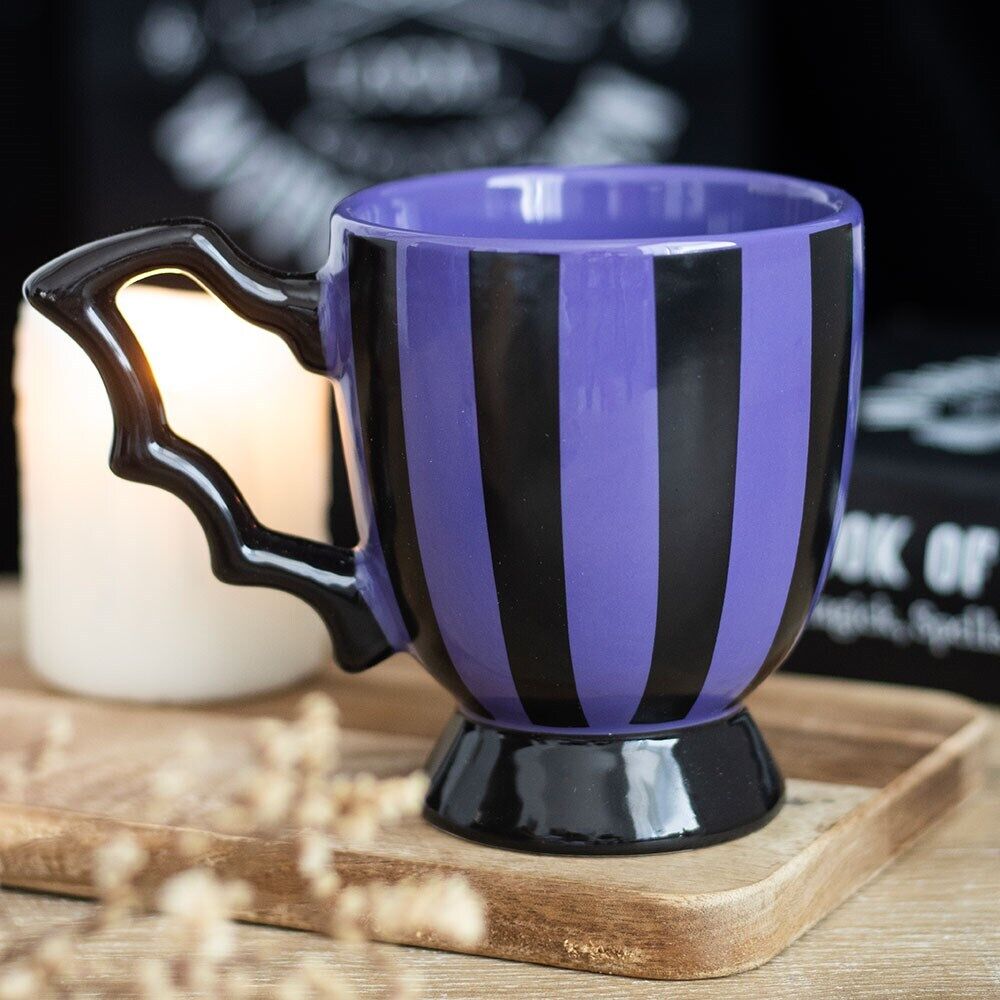 Spirit of Equinox Tasse Purple Striped Bat Wing 