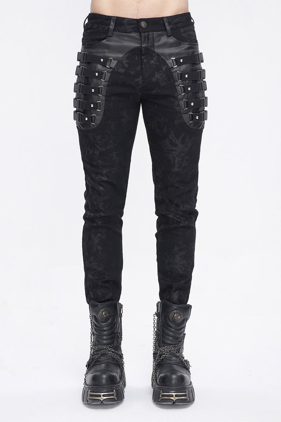 Devil Fashion Jeans Unyielding Knight