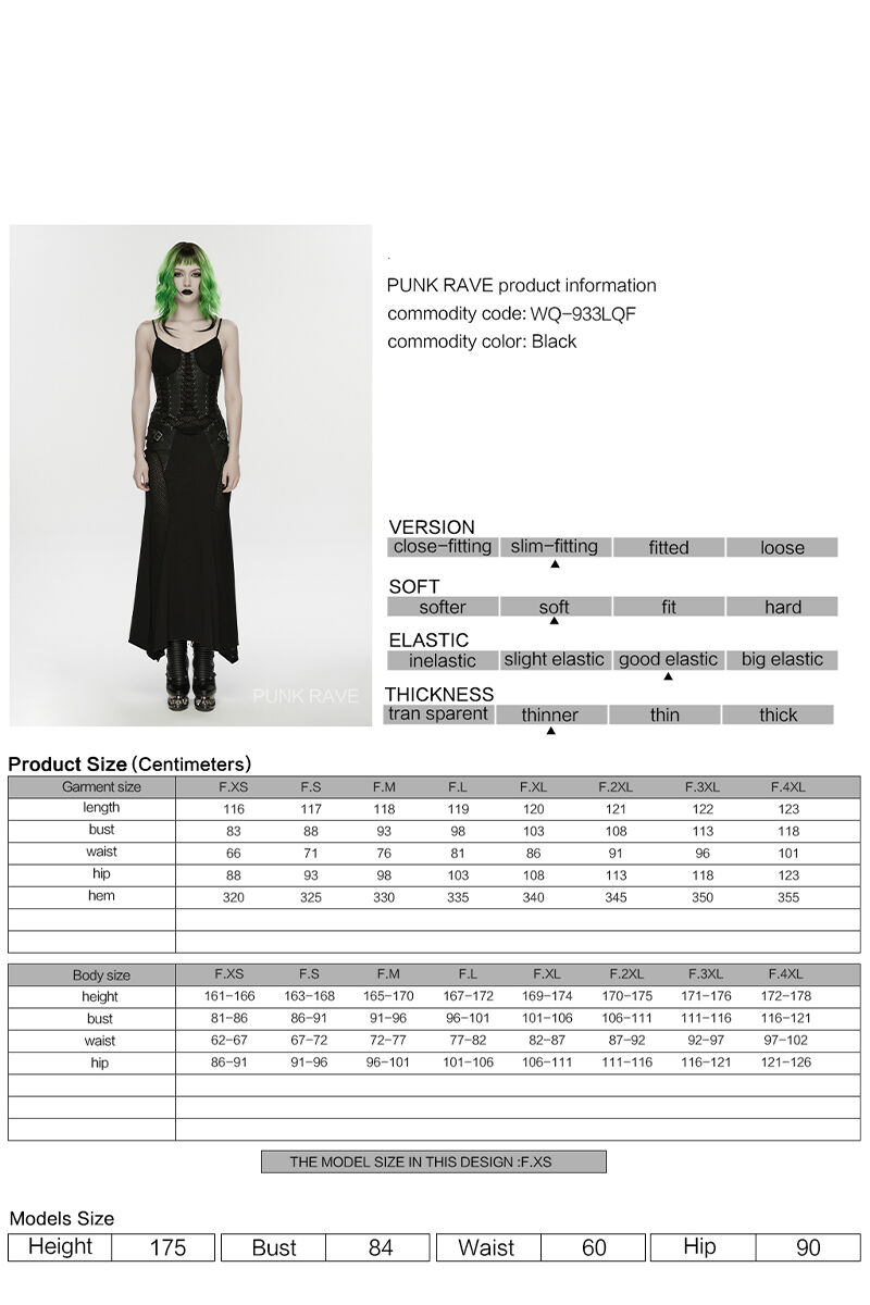 Punk Rave Kleid Eclipse Siren